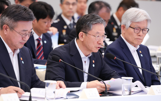 업무보고하는 정성호 법무부 장관