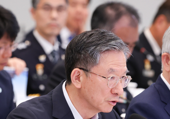 업무보고하는 정성호 법무부 장관