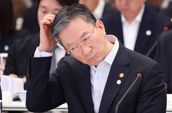 업무보고 참석한 정성호 법무부 장관