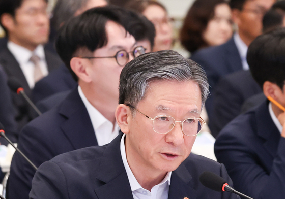 업무보고하는 정성호 법무부 장관