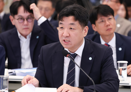 업무보고하는 박규형 대검찰청 기획조정부장