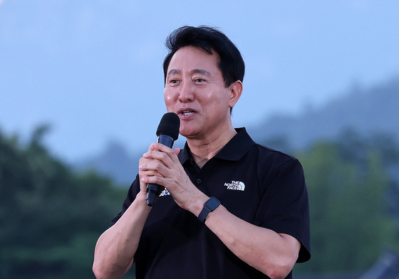 인사말 하는 오세훈 서울시장