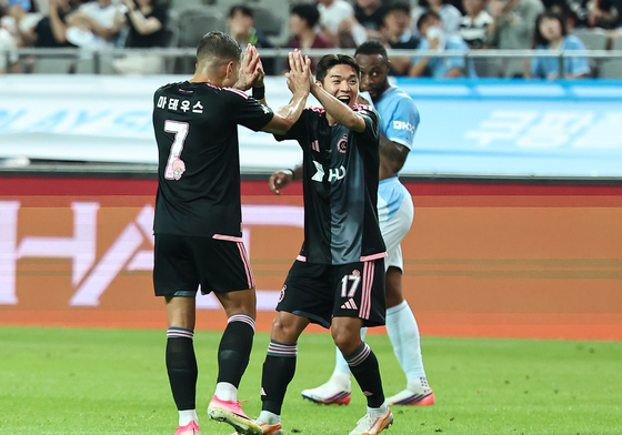 김대원, 동점골의 주인공