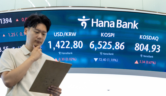 [뉴스1 PICK]美 반도체주 약세에 코스피 6400선 다시 반납