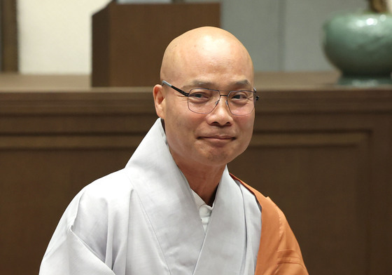 퇴우 정념스님 기자회견 참석한 경우 스님