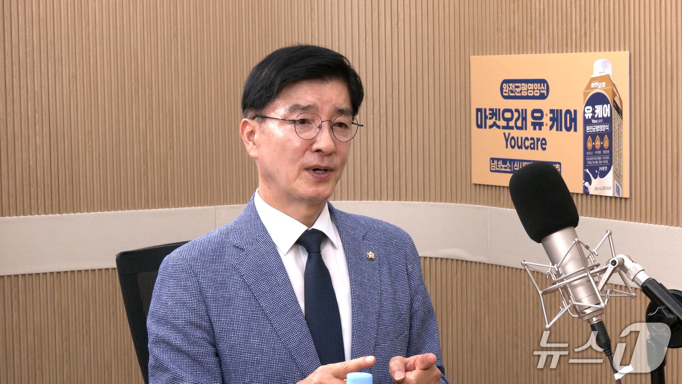 본문 이미지 - 뉴스1TV '팩트앤뷰'에 출연한 이해식 더불어민주당 의원. 2026.8.6./뉴스1