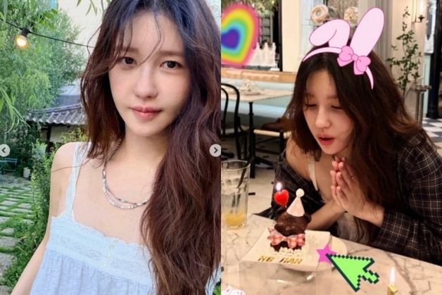 이지아, 48세 생일 자축…케이크 앞 세월 비껴간 동안 미모 [N샷]