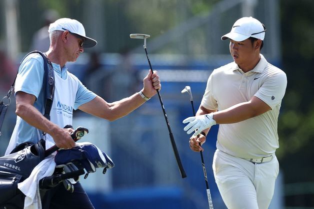김주형, PGA 정규 최종전 윈덤 챔피언십 첫날 공동 11위