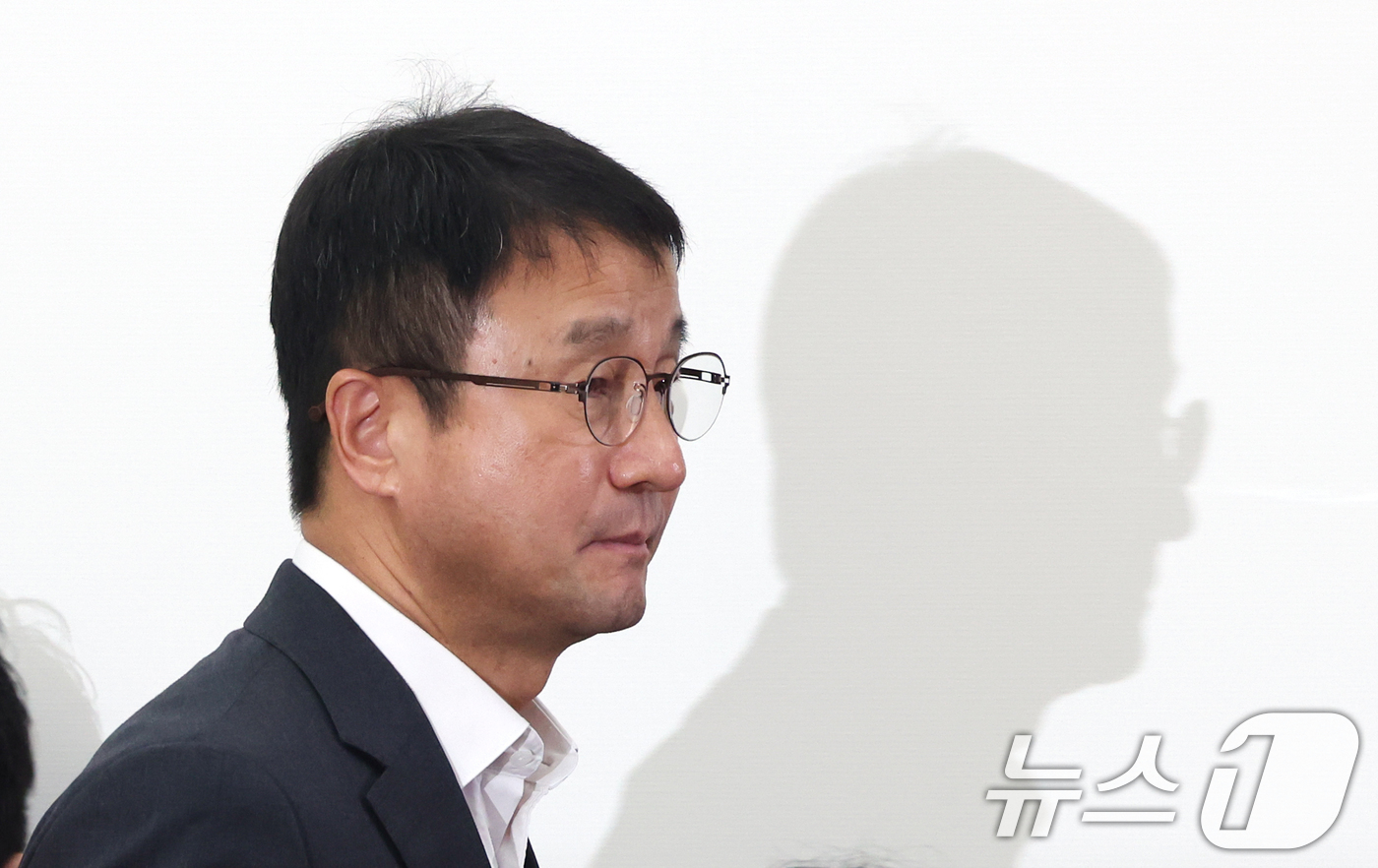 (서울=뉴스1) 황기선 기자 = 한병도 더불어민주당 당대표 직무대행 겸 원내대표가 7일 오전 서울 여의도 국회에서 열린 원내대책회의에 참석하고 있다.  2026.8.7/뉴스1