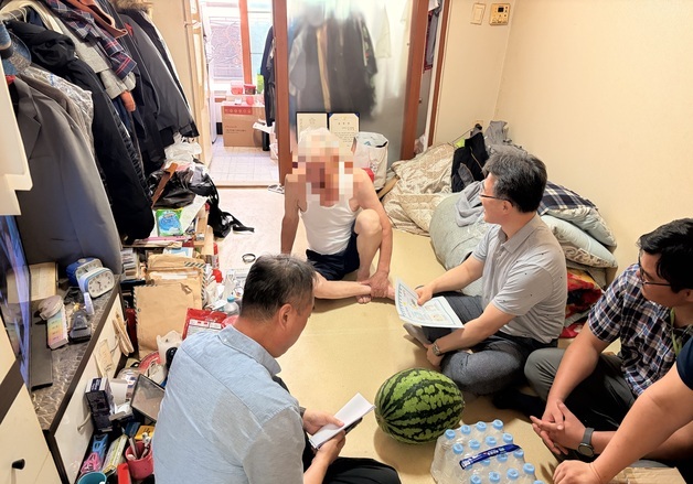 LH 대전충남본부, 노후 다가구 임대주택 폭염 대응 긴급 안전점검
