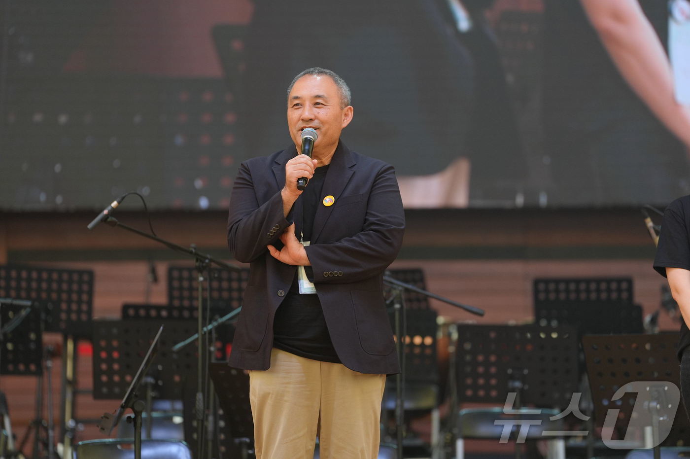 (서울=뉴스1) = 문화체육관광부와 한국문화예술교육진흥원이 지난 5일 강원도 평창 알펜시아리조트 뮤직텐트에서 개최한 2026 꿈의 예술단 합동캠프 ‘꿈의 페스티벌’(평창) 발대식에 …