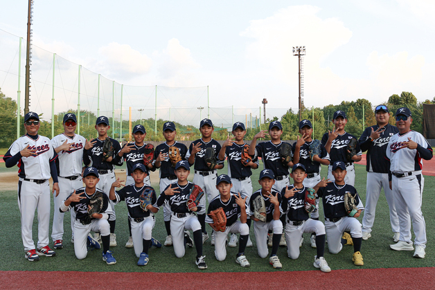 U12 야구대표팀, 아시아유소년선수권 출전…9일 태국과 첫 경기