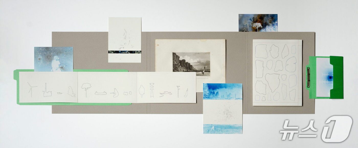본문 이미지 - 콜롬비아계 예술가 후안 에르난데스 디아스(Juan Hernandez Diaz)의 작품 '화씨 2.7도'(2.7&deg;F). (출처: 미국 허드슨리버뮤지엄 홈페이지)