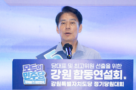 與 한민수 "전대 끝나고 분당? 이상한 말하는 이는 자성해야"