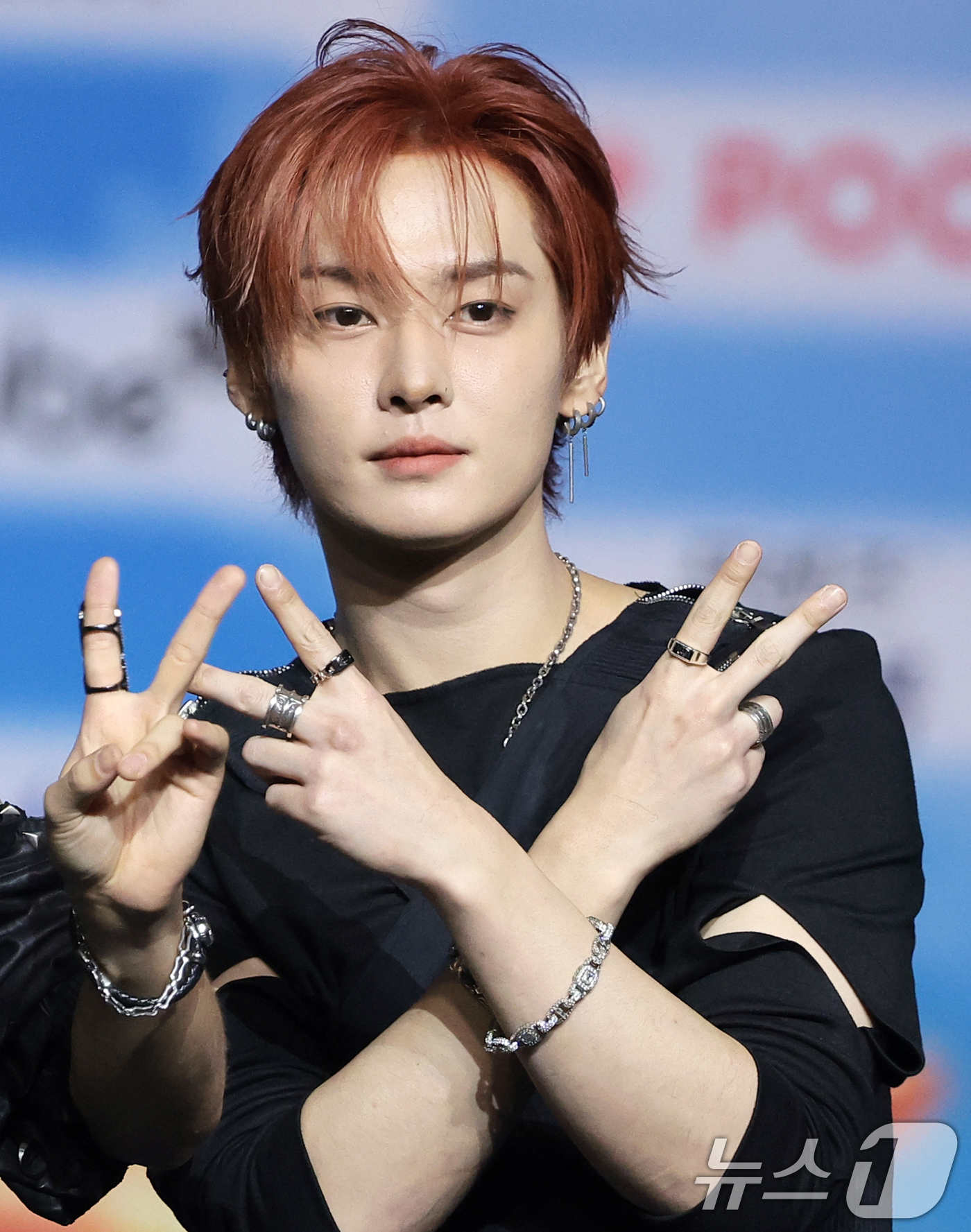 (고양=뉴스1) 권현진 기자 = 스트레이 키즈 리노가 9일 경기도 고양시 일산 킨텍스에서 열린 ‘2026 SBS 가요대전 Summer’ 블루카펫 행사에 참석해 인사를 하고 있다. …