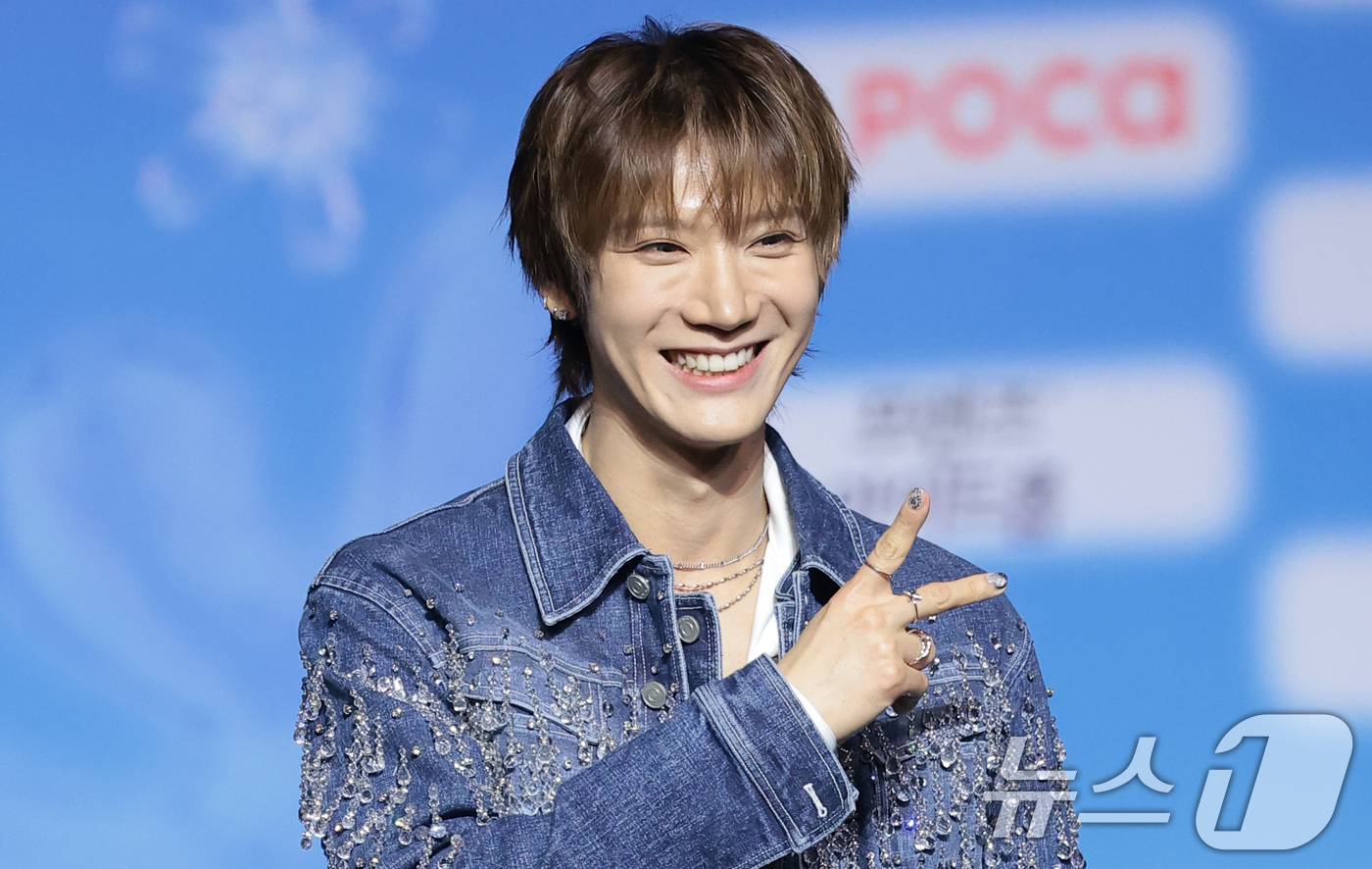 (고양=뉴스1) 권현진 기자 = NCT 텐이 9일 경기도 고양시 일산 킨텍스에서 열린 ‘2026 SBS 가요대전 Summer’ 블루카펫 행사에 참석해 포즈를 취하고 있다. 2026 …