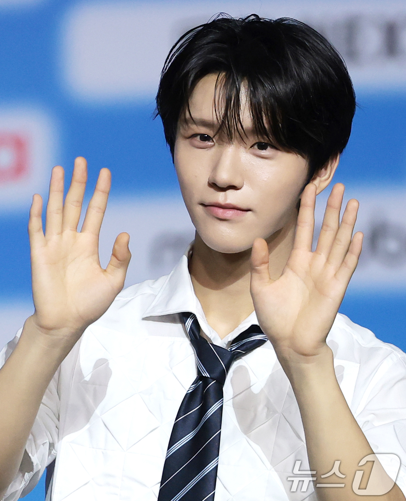 (고양=뉴스1) 권현진 기자 = NCT 위시 재희가 9일 경기도 고양시 일산 킨텍스에서 열린 ‘2026 SBS 가요대전 Summer’ 블루카펫 행사에 참석해 포즈를 취하고 있다. …