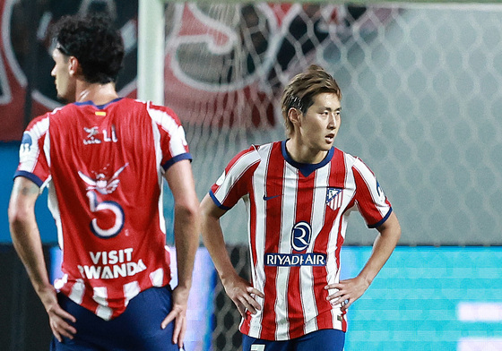 AT마드리드 이강인, 아쉬운 데뷔전