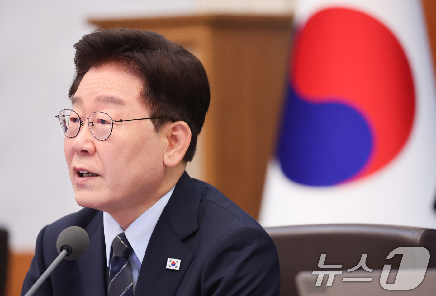(서울=뉴스1) 이재명 기자 = 이재명 대통령이 1일 청와대에서 열린 국무회의에서 발언하고 있다. 2026.9.1/뉴스1