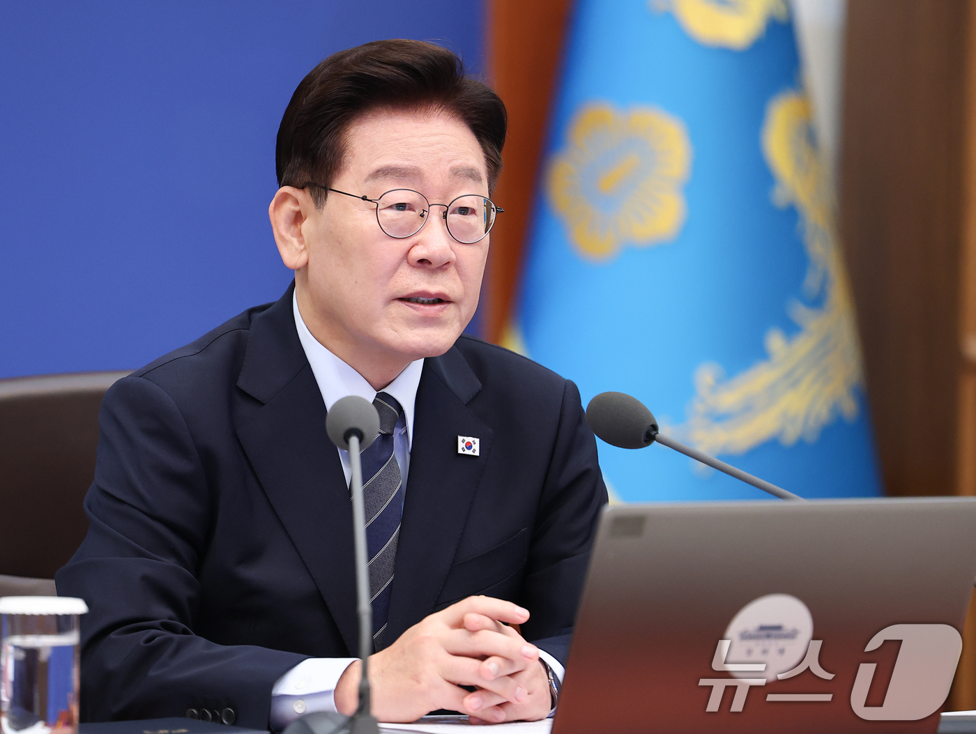 (서울=뉴스1) 이재명 기자 = 이재명 대통령이 1일 청와대에서 열린 국무회의에서 발언하고 있다. 2026.9.1/뉴스1