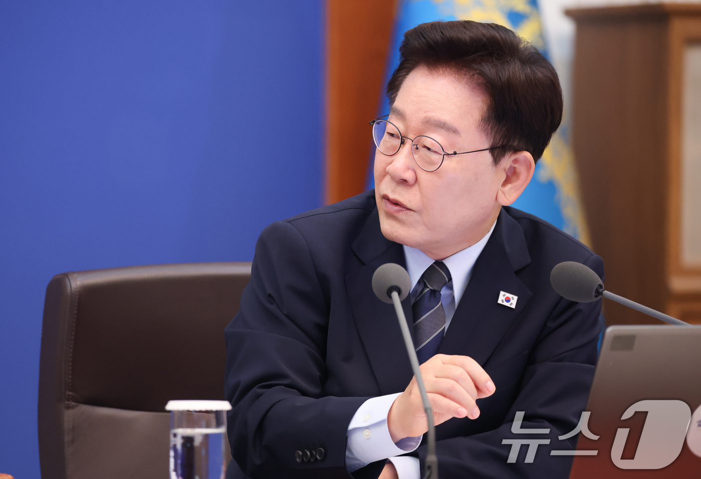 (서울=뉴스1) 이재명 기자 = 이재명 대통령이 1일 청와대에서 열린 국무회의에서 발언하고 있다. 2026.9.1/뉴스1