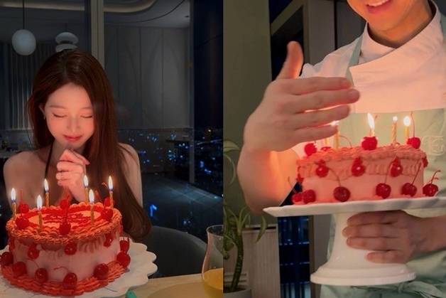 생일 맞은 장원영…손종원 셰프·광고 브랜드도 '릴레이 축하'