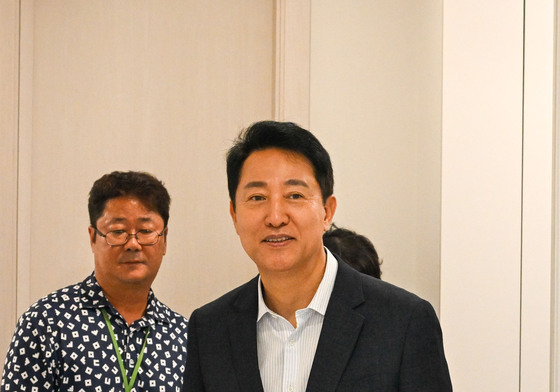 잠실 미리내집 현장 점검하는 오세훈 시장
