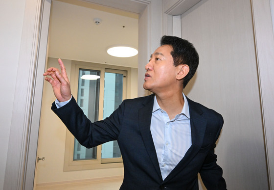 미리내집 현장 점검하는 오세훈 시장