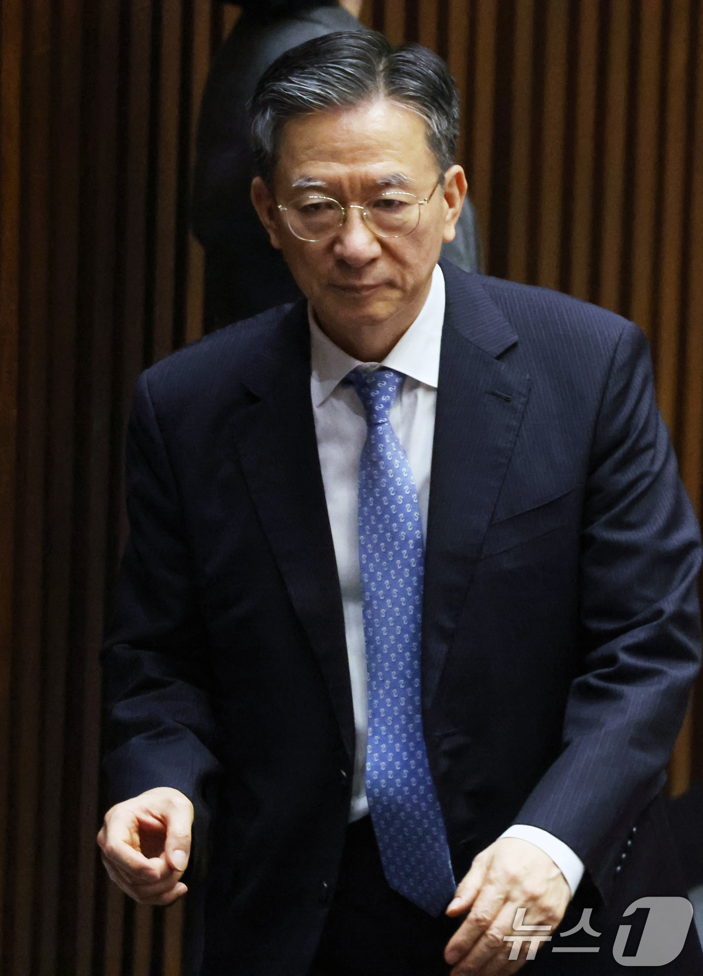 (서울=뉴스1) 황기선 기자 = 정성호 전 법무부 장관이 1일 서울 여의도 국회에서 열린 제439회국회(정기회) 개회식에 참석하고 있다.  2026.9.1/뉴스1