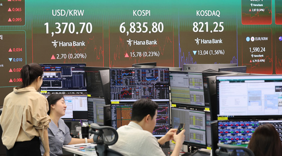 코스피, 상승 마감…코스닥은 1%대 하락