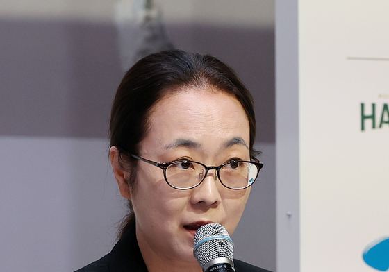 부산국제영화제 소개하는 박가언 부집행위원장