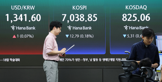코스피 7000선 지지력 시험대…삼전·SK하닉도 약보합[개장시황]