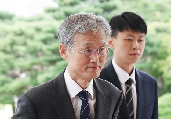 조희대 대법원장 출근길