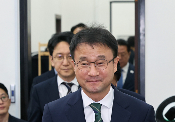회의 참석하는 한병도 원내대표