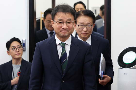 회의 참석하는 한병도 원내대표