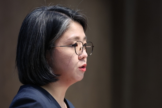 용혜인 성평등가족부 장관 후보자 기자회견