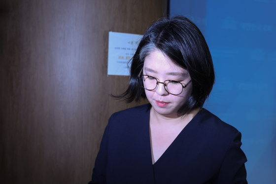 기자회견 마친 용혜인 후보자