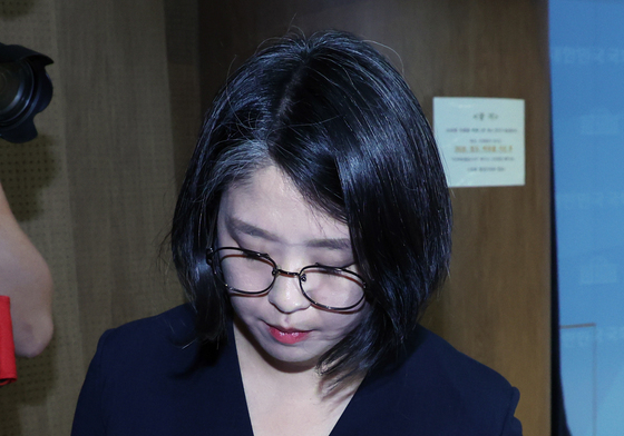 기자회견 마친 용혜인 후보자