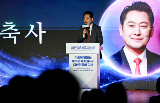 축사하는 장동혁 대표