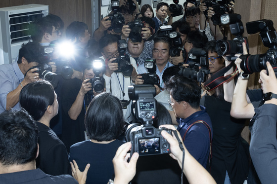 기자회견 마친 용혜인 성평등가족부 장관 후보자