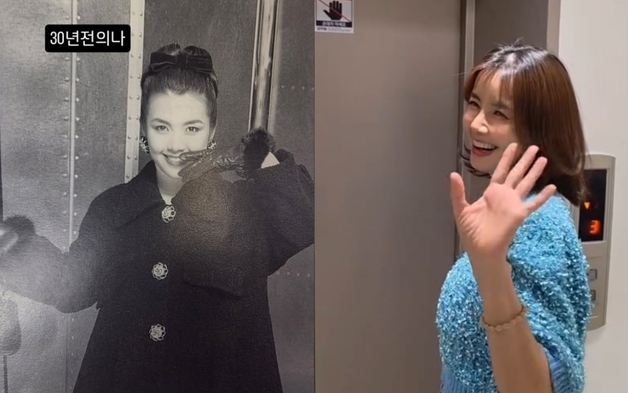57세 신애라, 30년 전 사진 맞아? 머리만 달라진 방부제 미모 '깜짝' [N샷]