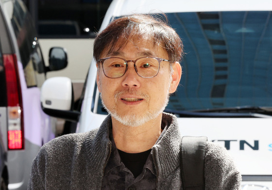 용혜인 후보자 관련 조사 전 취재진 질의 답변하는 김순환 사무총장