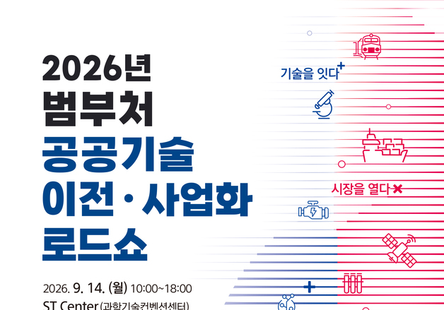 '범부처 공공기술 이전·사업화 로드쇼'…11개 부처·11개 기관 참여