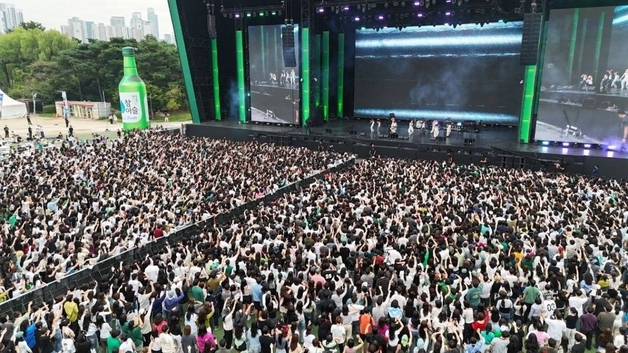 하이트진로 '이슬라이브 페스티벌' 성료…1만8000명 몰렸다