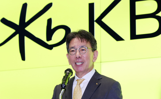 이재근 KB 차기 회장 후보 "1등에 안주 않겠다"