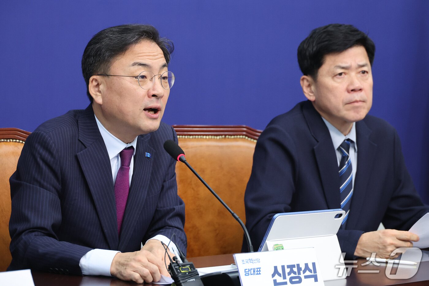 본문 이미지 - 신장식 조국혁신당 대표. ⓒ 뉴스1 신웅수 기자