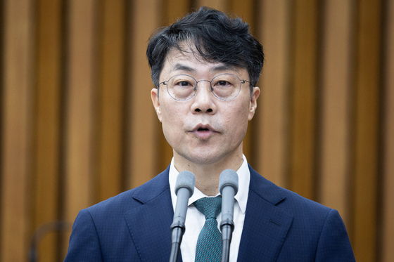 인사청문회 발언하는 김성수 대법관 후보자
