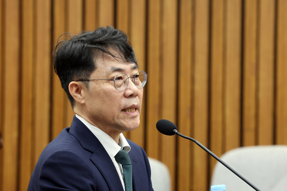 답변하는 김성수 대법관 후보자