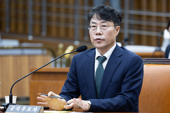답변하는 김성수 대법관 후보자