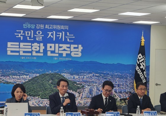 우상호 "강릉 민심 지난 선거와 달라…당 차원 대책기구 가동을"